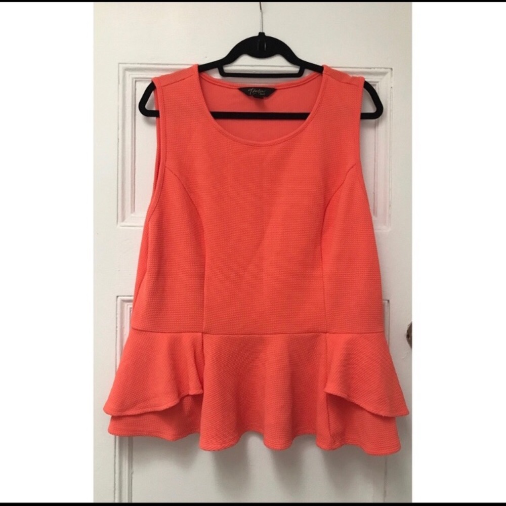 Textured Peplum Top!